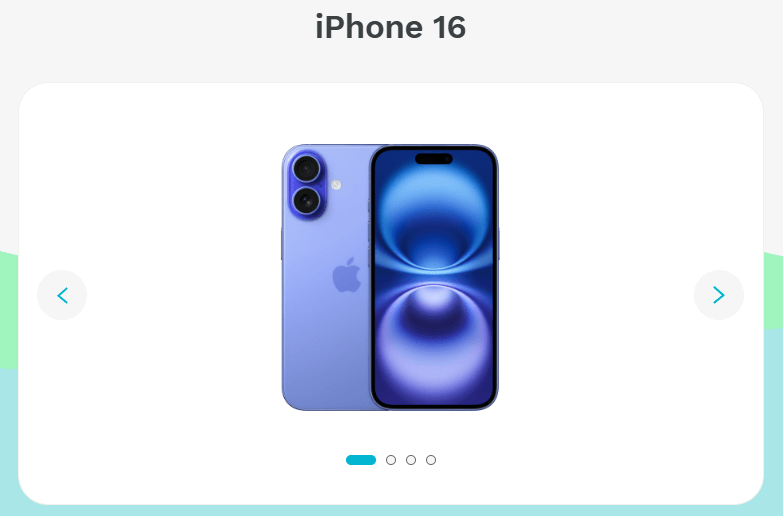 ahamoのiPhone 16