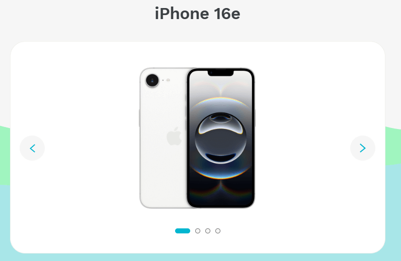 ahamoのiPhone 16e