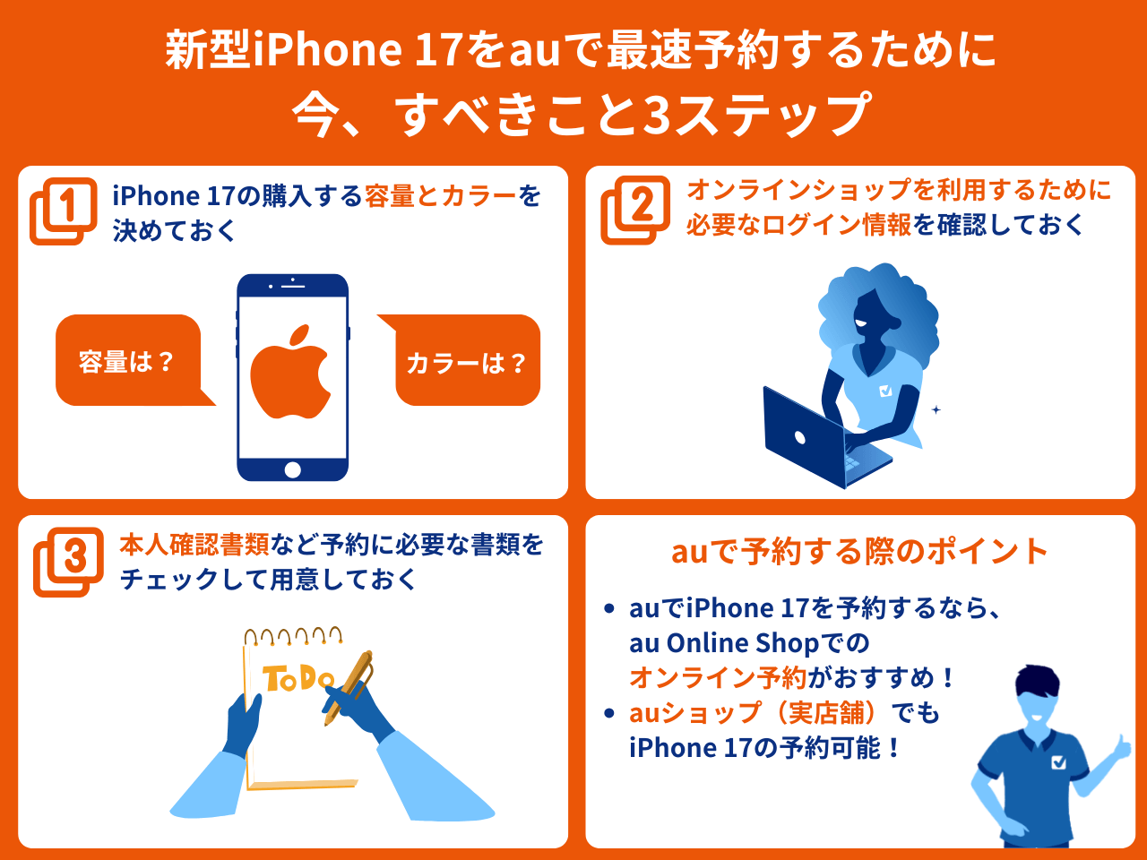 iPhone 17予約のために今すべきこと3ステップ