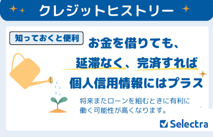 クレジットヒストリーに関する説明