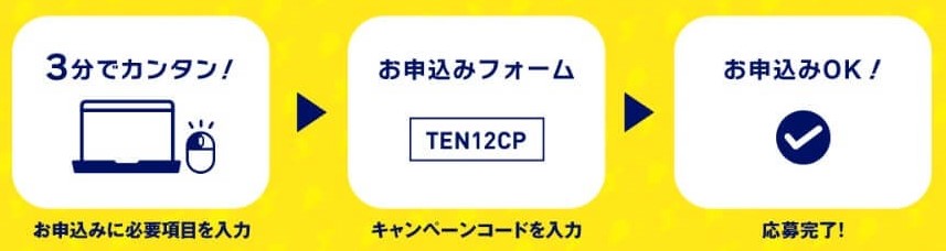 鳥取県のファミリー世帯&LPガスを利用している方におすすめのエネワンでんき:キャンペーン申し込み方法
