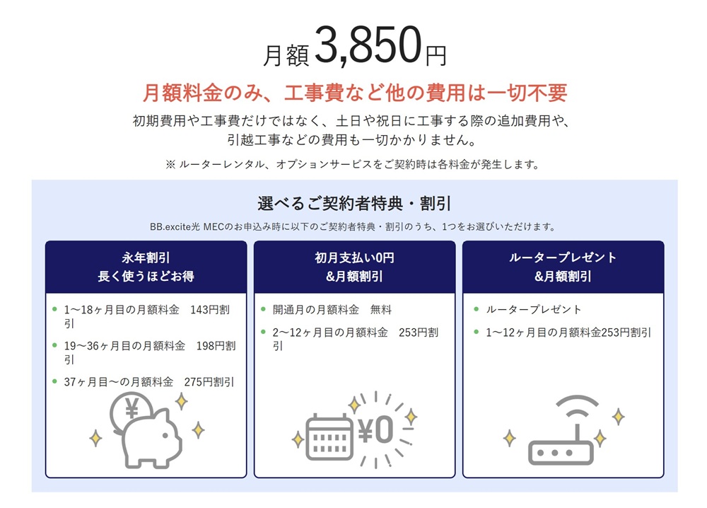 エキサイト光MEC