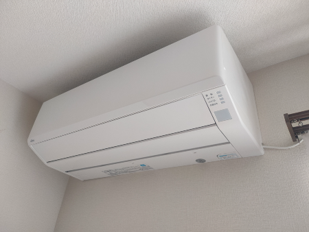 おそうじ本舗にクリーニングを依頼したエアコン