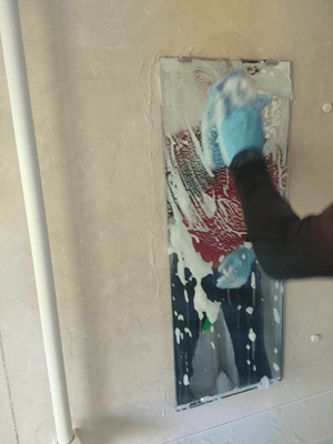 おそうじ革命 浴室クリーニングの様子