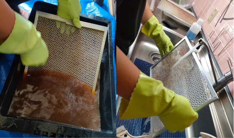 くらしのマーケットで掃除してもらった換気扇