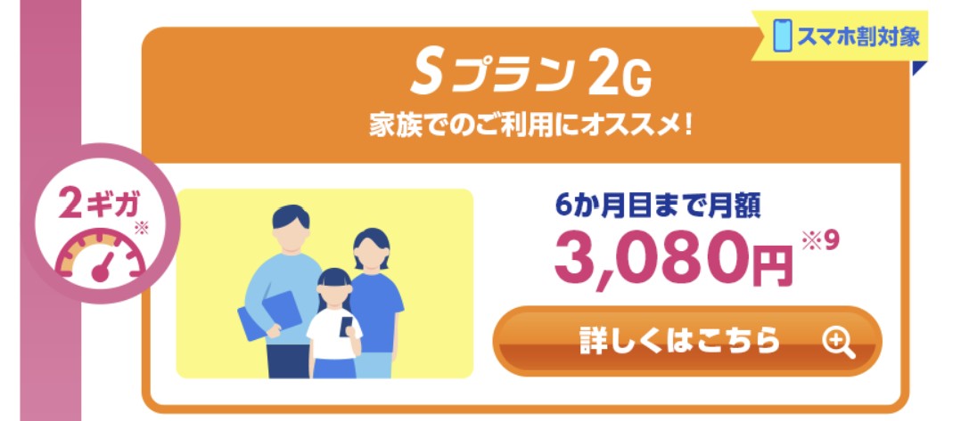 さすガねっとSプラン2G