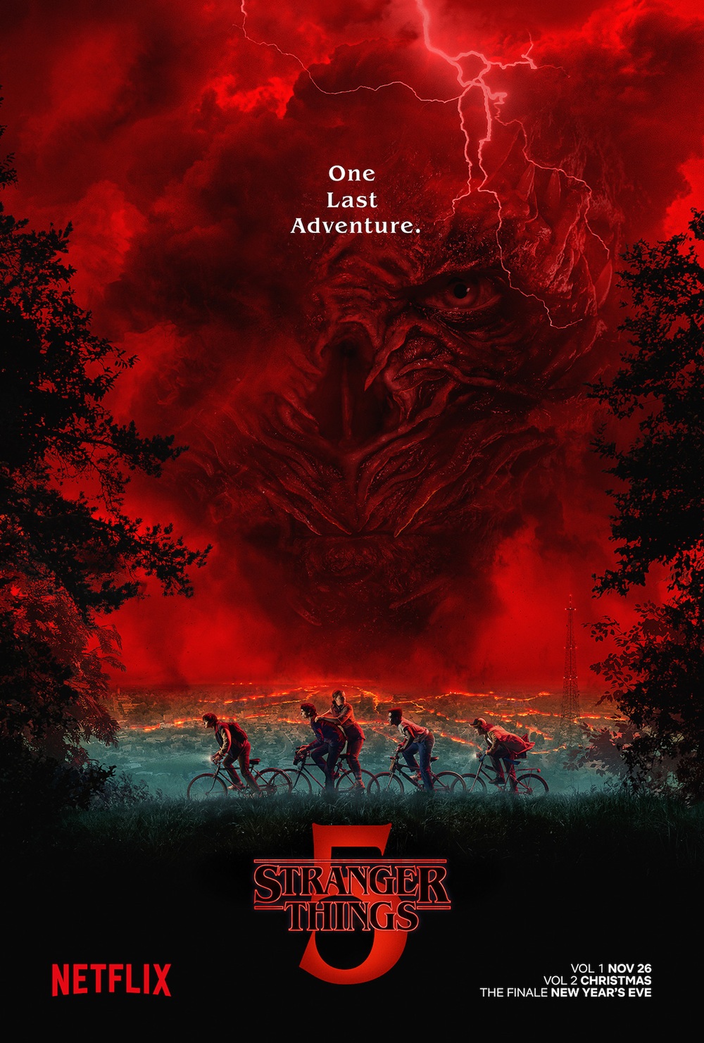 Stanger Things シーズン5ポスター