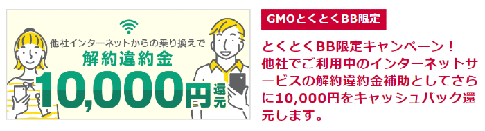 ドコモ光 違約金還元