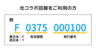 OCN光 事業者変更承諾番号