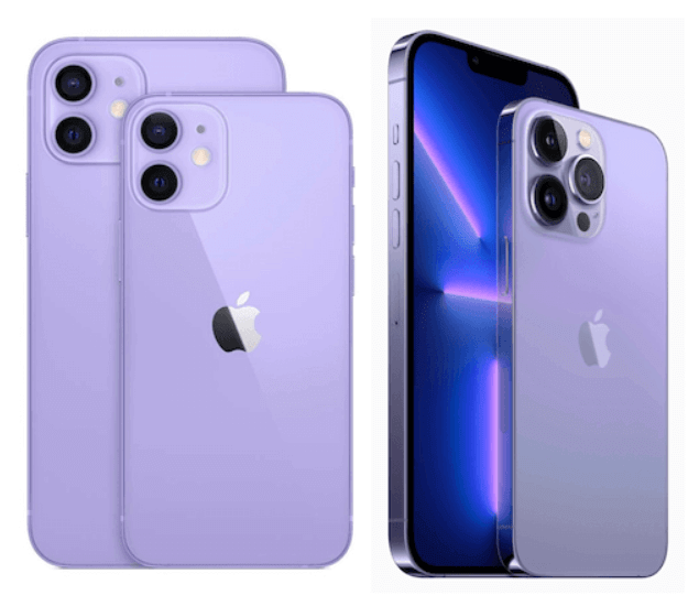 iPhone 14 purple