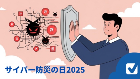 6月9日はサイバー防災の日|がんばらなくてもできる簡単4つの安全ルール