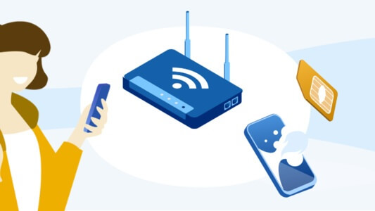 Which mobile phone SIM Card and Internet companies in Japan are user-friendly for English speakers?