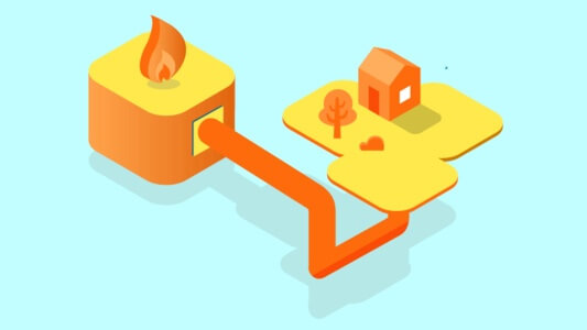 プロパンガスはどのような仕組みで供給されている？