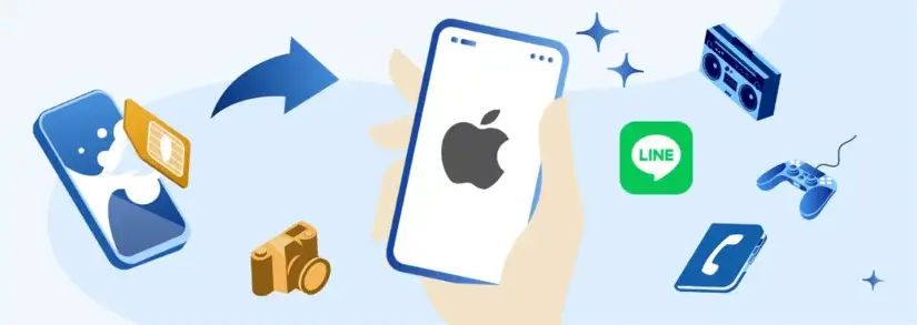AndroidからiPhoneに機種変更