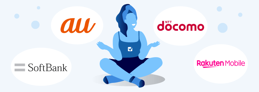 22年最新 キャリア携帯料金比較 ドコモ Au ソフトバンク 楽天モバイル
