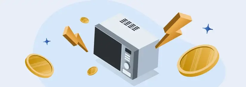 電子レンジ(1,200W)の電気代はどのくらい?1分チンするといくらかかる?