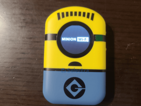 ミニオンWiFi端末画像