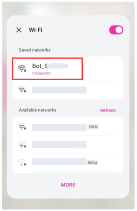 STAR Wifi接続方法