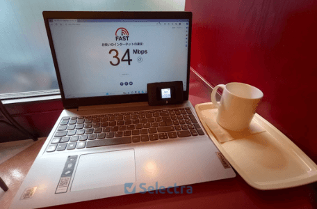 楽天モバイルポケット型WiFi通信速度