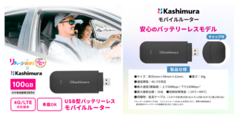 リチャージWiFi 端末紹介