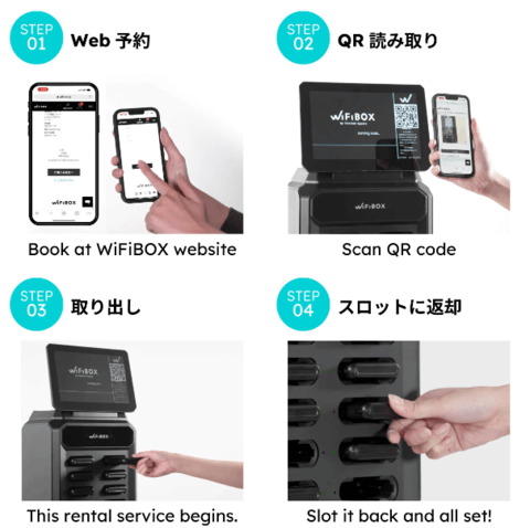 WiFiBOX公式サイト予約方法