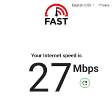 STAR WiFi通信速度測定