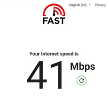 STAR WiFi通信速度測定