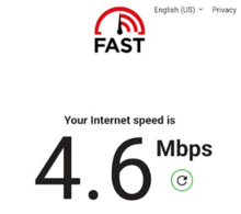 STAR WiFi通信速度測定