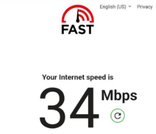 STAR WiFi通信速度測定